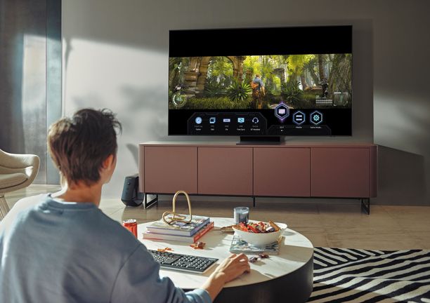 QN9-sarjan televisio mahdollistaa sulavan ja nautinnollisen pelielämyksen.
