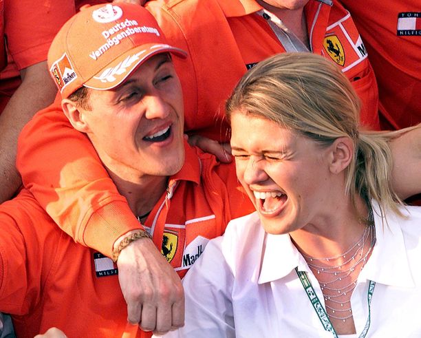 Michael ja Corinna Schumacher ovat olleet naimisissa vuodesta 1995.