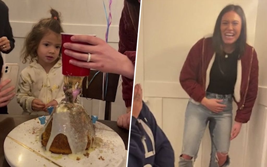 Täti pilasi taaperon syntymä­päiväkakun ja pissasi housuihinsa – Videolla yli 40 miljoonaa näyttökertaa