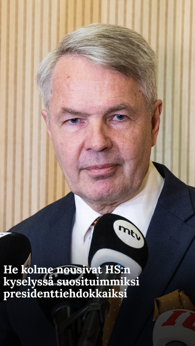 HS:n Kysely: Haavisto, Rehn Ja Aaltola Kolmen Kärki Seuraavaksi ...