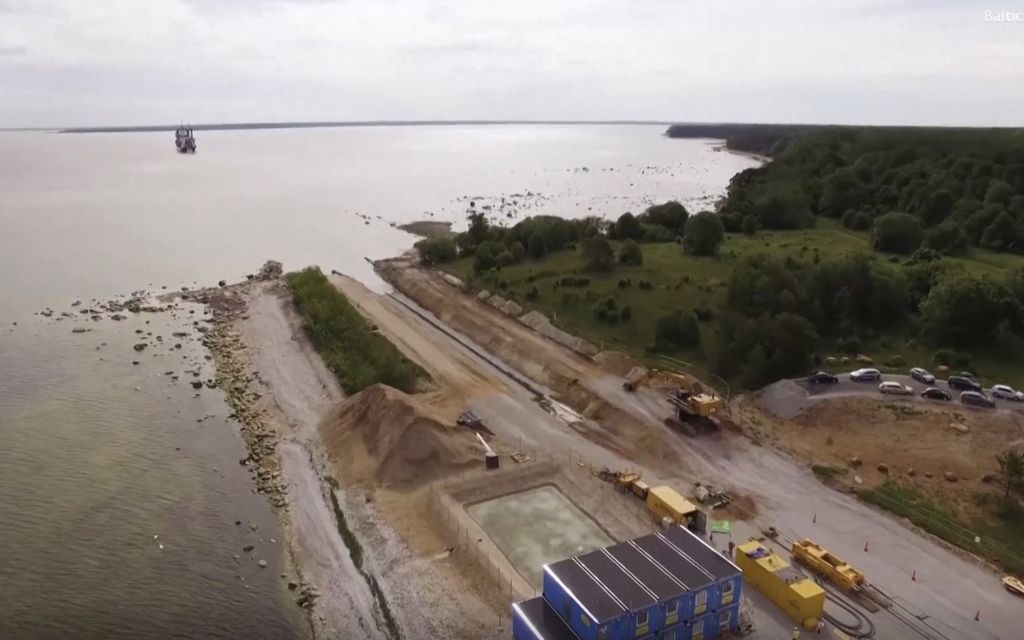 Arkistovideo: Tältä Suomen ja Viron välinen kaasuputki näyttää