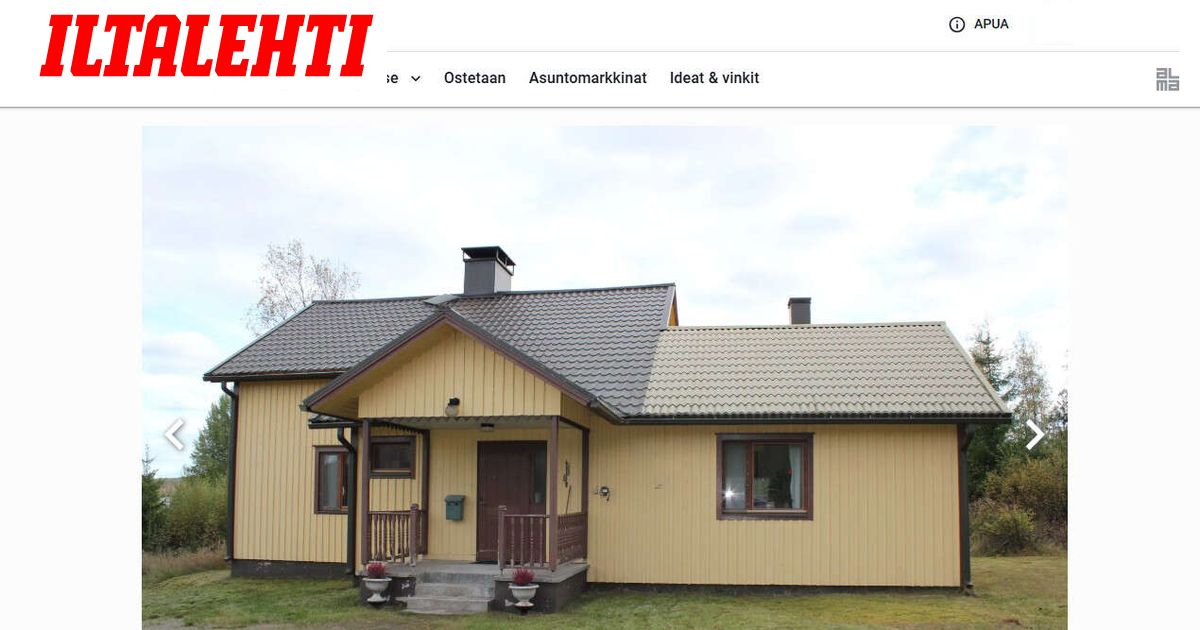 Erikoisella talolla posketon hinta – Kun soitimme, välittäjä löi luurin korvaan