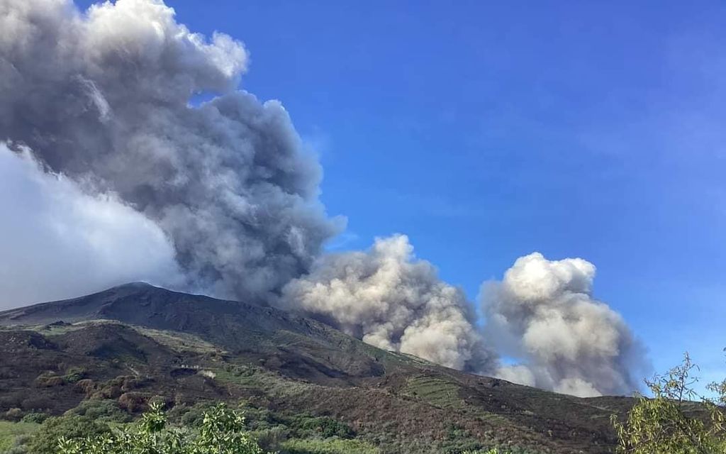 Stromboli-tulivuori purkautuu Italiassa