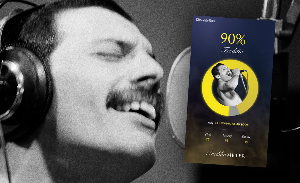 Syksyn erikoisin musiikkipalvelu julkistettiin: FreddieMeter antaa käyttäjän verrata omaa ääntään Freddie Mercuryyn