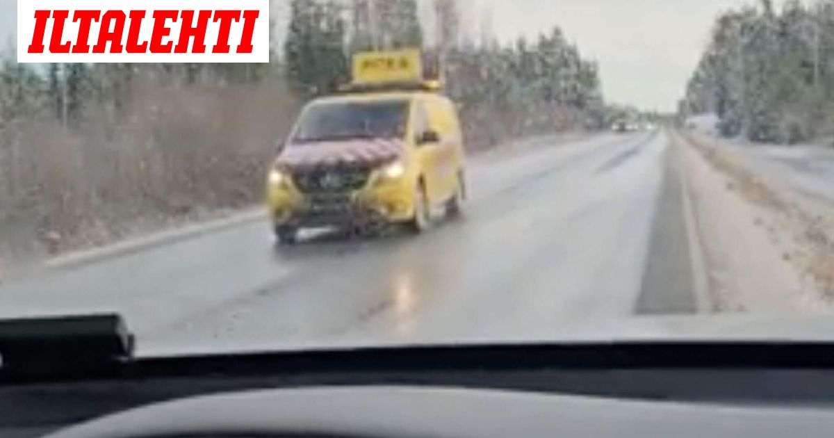 Jättimäinen kuljetus katkaisi Juuson työmatkan – Katso video