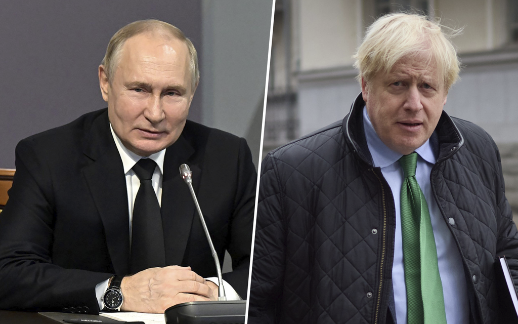 Boris Johnson väittää: Vladimir Putin uhkasi henkilö­kohtaisesti ohjuksella