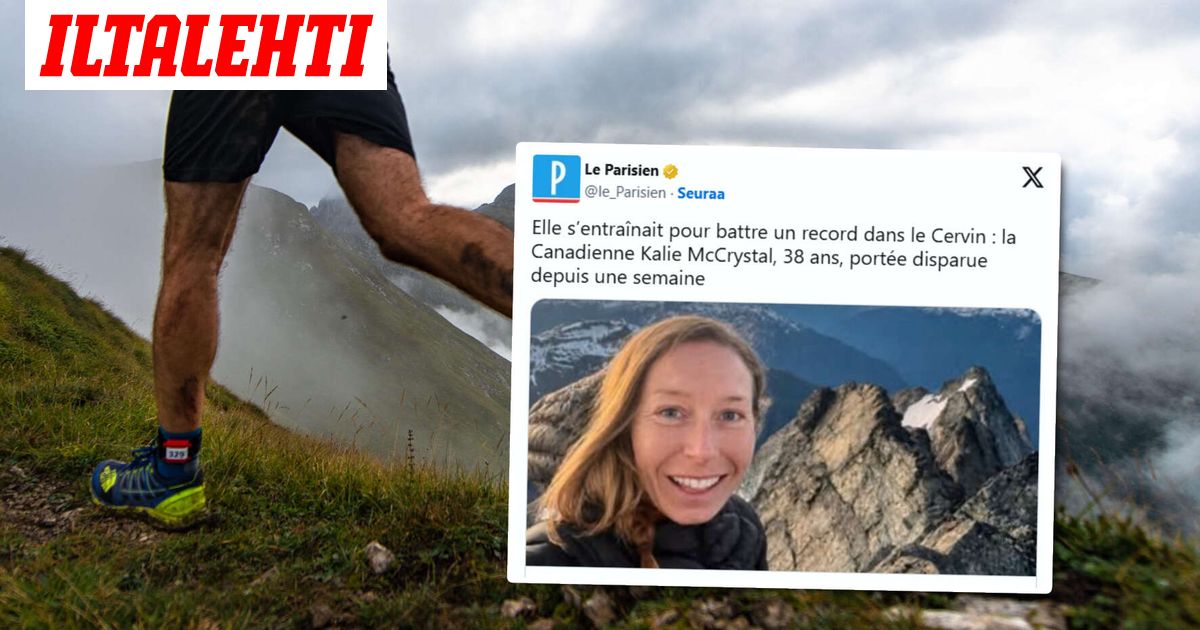 Hirvittävä tilanne: Kalie, 38, katosi vuorelle