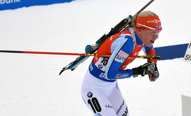 Kaisa Mäkäräinen oli yhdeksäs Oslon MM-pikakisassa.
