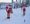 Aleksandr Bolshunov (vas.), Aleksandr Terentev ja Sergei Ardashev pitivät lujinta vauhtia Oloksen tykkikisojen perinteisen sprintissä perjantaina.