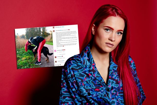 Laulaja Sanni Suree Rakkaan Tara koiran Kuolemaa