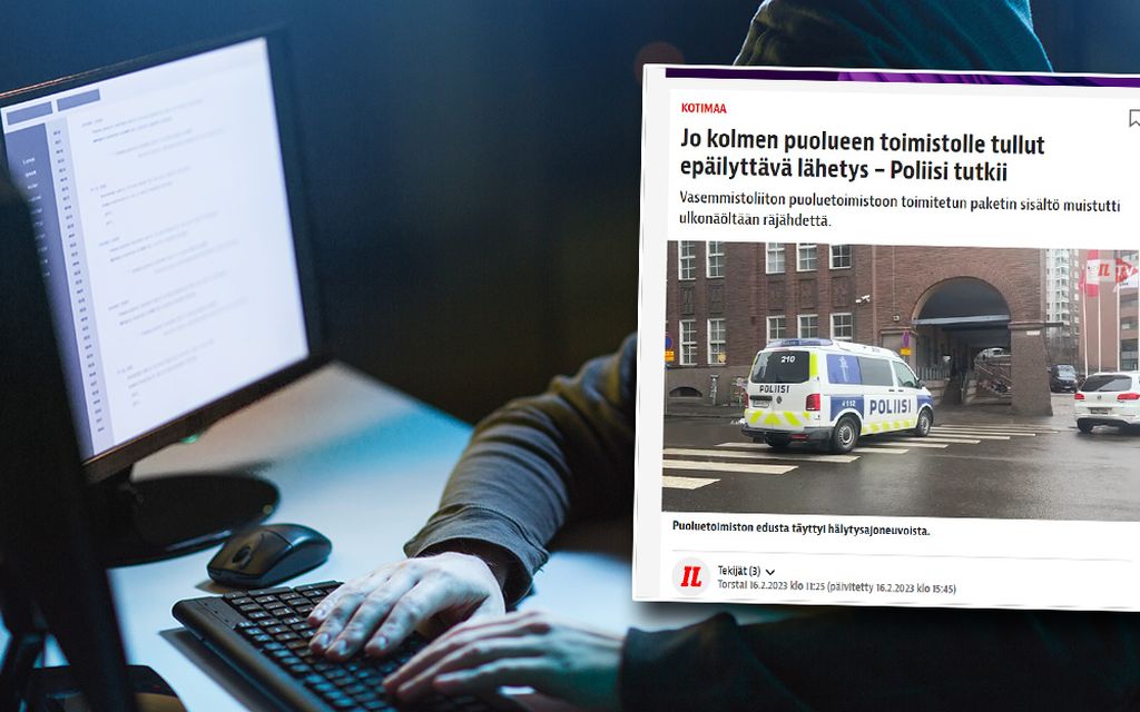 Valepommi-iskuista epäilty kirjoitti perus­suomalaisten verkkosivuilla: “Haitalliset jäsenet voidaan deletoida yhteiskunnasta”