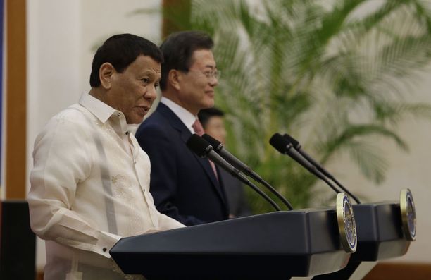 Rodrigo Duterte on ollut Filippiinien presidentti vuodesta 2016.