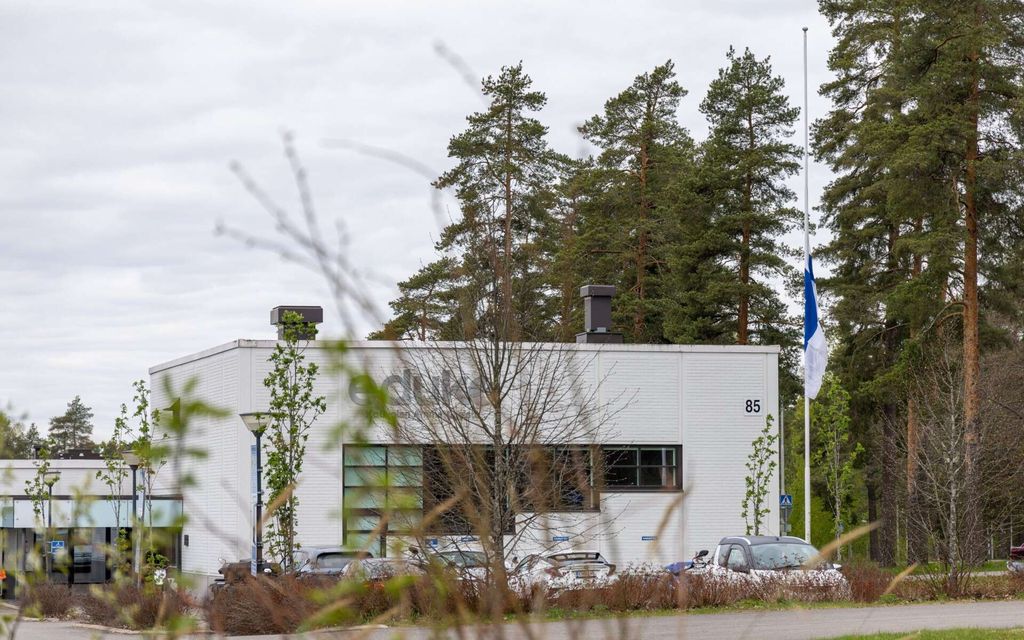 Suruliputus koululla Kouvolassa