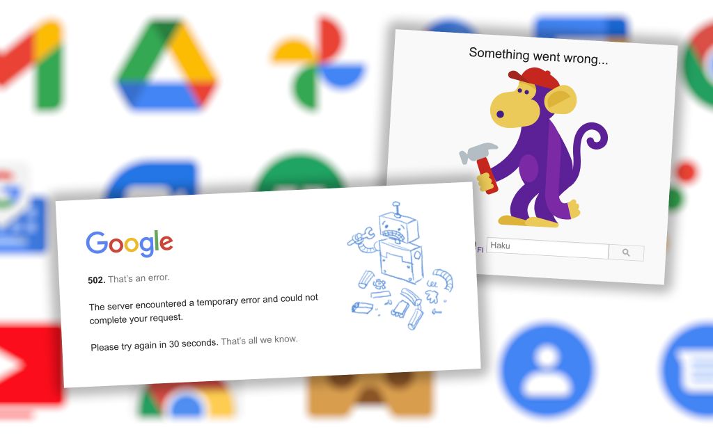 Googlen palvelut pimenivät tyystin – ”Tämä on vakava asia”