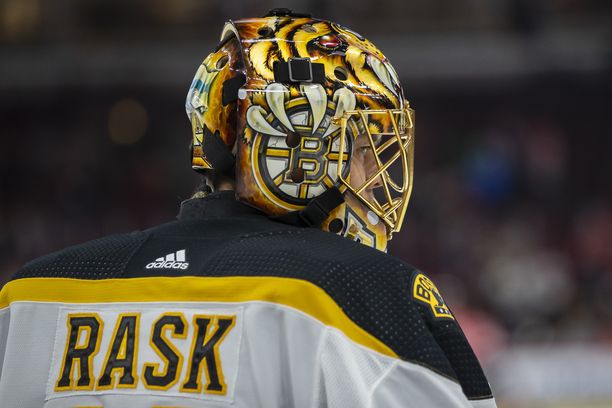 Tuukka Raskin Bruins valmistautuu NHL-pudotuspeleihin.