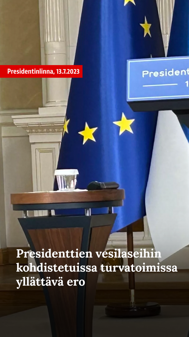 Kuvat: Presidenttien Vesilaseihin Kohdistetuissa Turvatoimissa ...