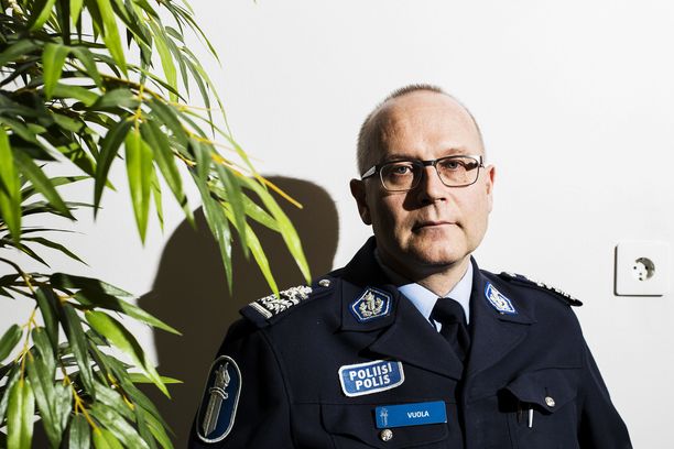 Kuvituskuva: poliisipäällikkö Timo Vuola. 