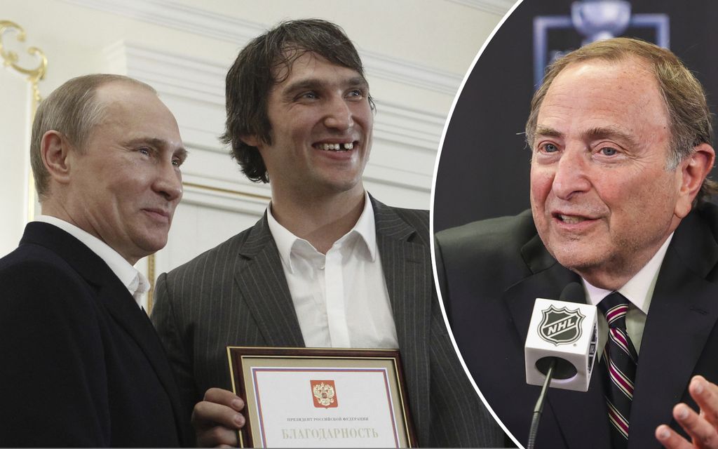 Näin NHL:n isoin pomo kommentoi Aleksandr Ovetškinin suhdetta Vladimir Putiniin