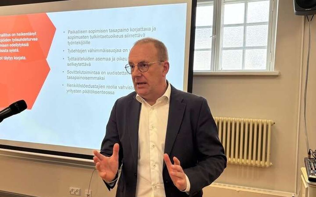 Jarkko Eloranta vihjaa uudesta uhasta työ­markkinoille – ”Sieltä saattaisi nousta sellainen paine”