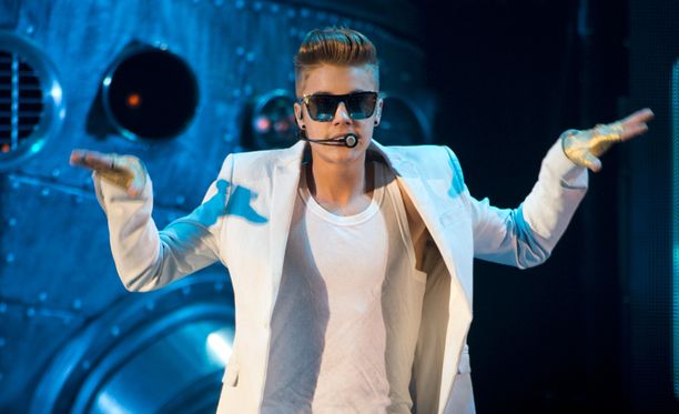 Justin Bieber esiintyi Helsingin Hartwall Arenalla huhtikuussa 2013.