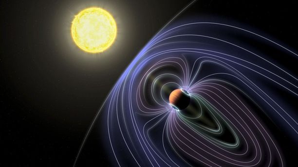 Tau Boötisiä kiertää 7-8 Jupiterin massainen suuri planeetta, jota suojaa magneettikenttä.