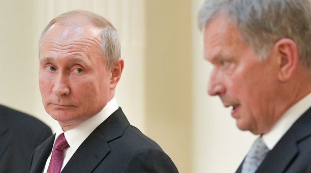Vladimir Putin teki työvierailun Helsinkiin 2019.