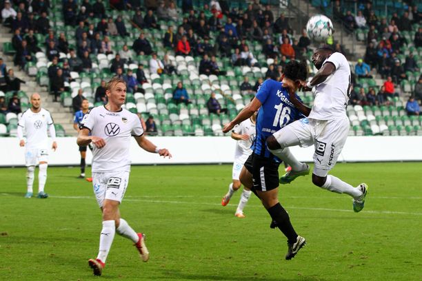 Syyskuussa Turun Interin ja Hongan välisessä ottelussa oli paikalla yleisöä.