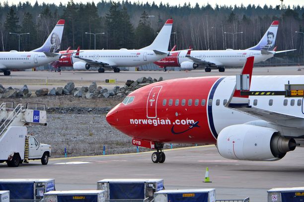 Lentoyhtiö Norwegian keskittyy jatkossa toimintaan Pohjoismaissa. Kuva Tukholman Arlandan lentoasemalta vuodelta 2015.