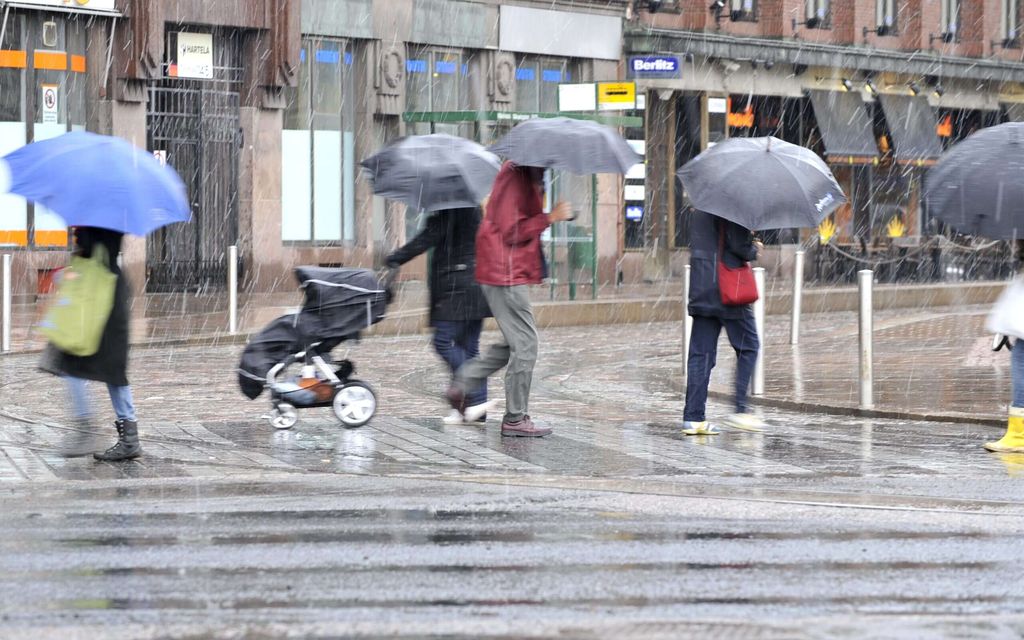 Täällä sataa pian rankasti – Varoitus annettu