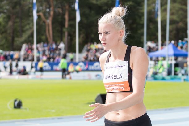 Uusi Suomen ennätys on Kristiina Mäkelän mielessä.