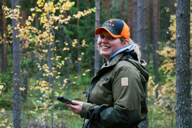 Henna Kurkala aloitti metsästyksen kahdeksanvuotiaana.