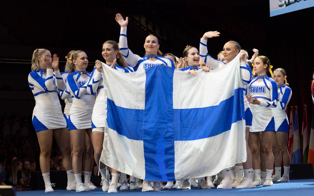 Cheerleadingin EM-kultaa Suomeen! 
