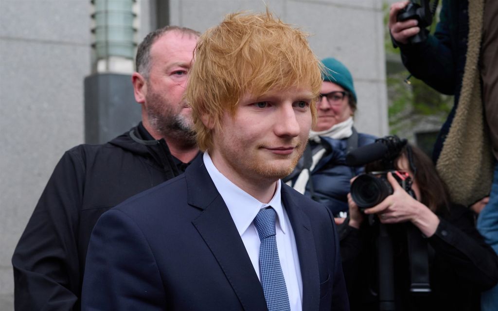 Dramaattinen välikohtaus Ed Sheeranin oikeuden­käynnissä: Asianomistaja lyyhistyi maahan