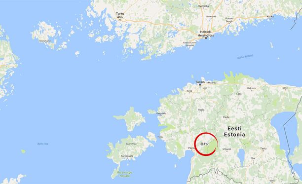 Onnettomuuspaikka sijaitsee muutaman kymmenen kilometrin päässä Pärnusta. 