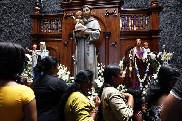 Pyhän Anthonyn kirkko avattiin toukokuussa rukoilijoille ensimmäistä kertaa Sri Lankan terrori-iskujen jälkeen. 