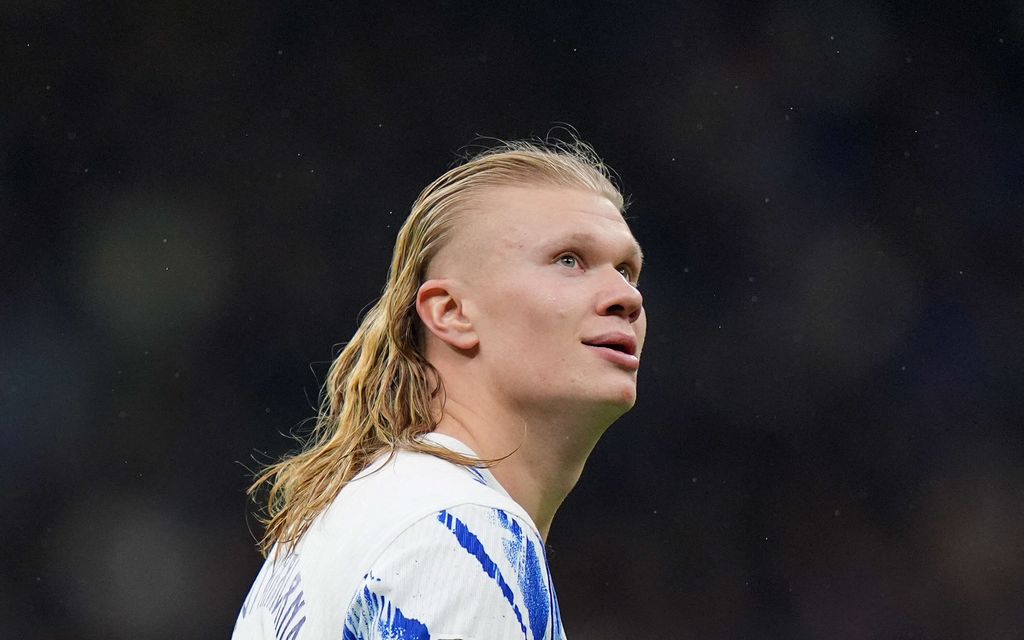 Erling Haaland pöllähti yllättävään paikkaan