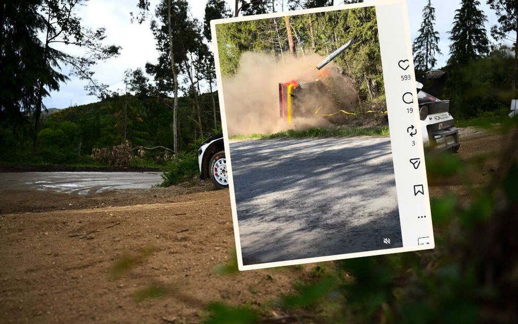 Raju kolari SM-rallissa – Kuljettajalta viesti sairaalasta
