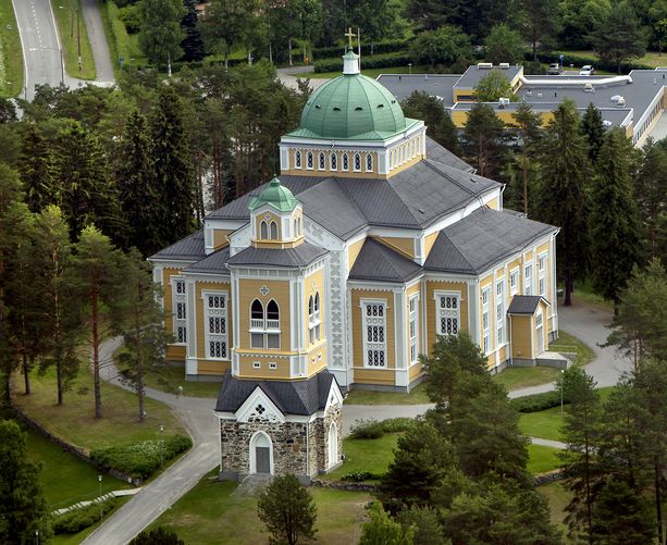 Kerimäen kirkko on Itä-Savon kuuluisimpia nähtävyyksiä.
