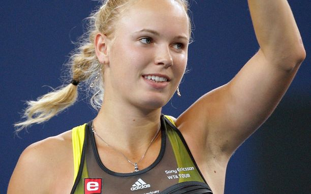 Tanskan Caroline Wozniacki on tennismaailman kuuminta hottia juuri nyt.
