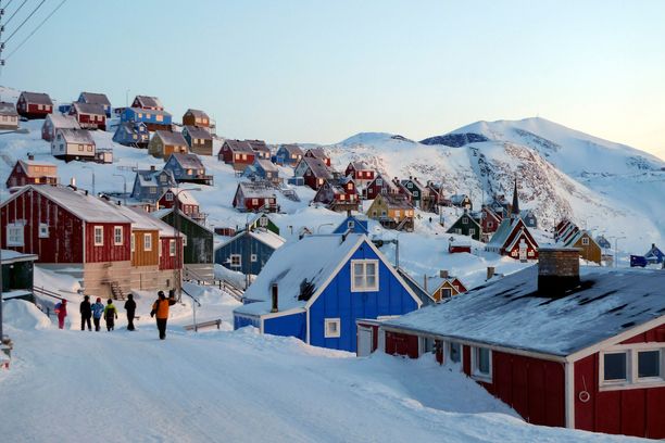 Grönlannin maa-alasta noin 20 prosenttia ei ole jäätikön peitossa.