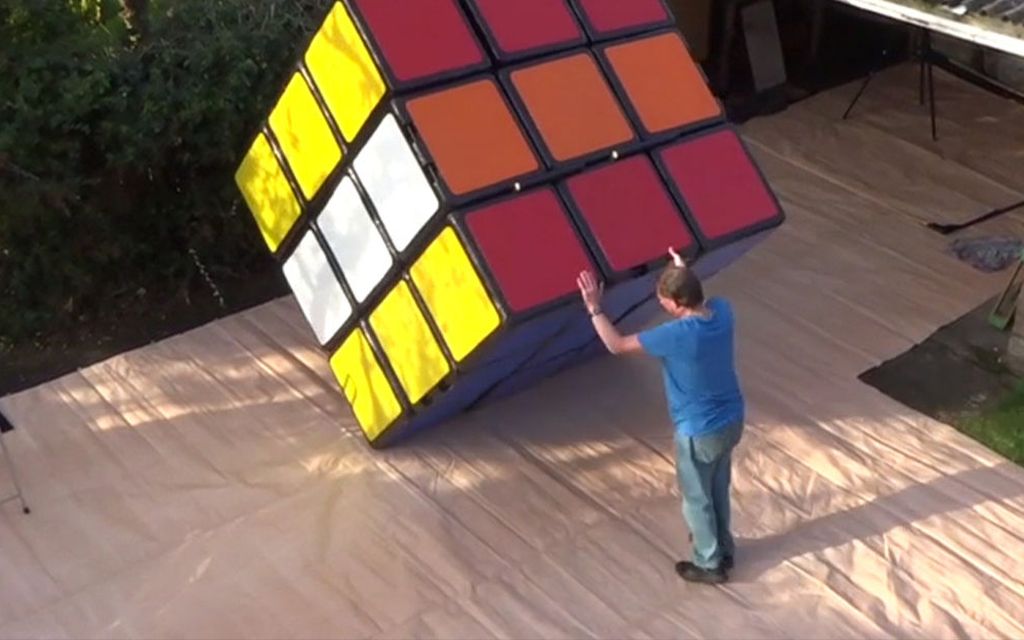 Video: Maailman suurin Rubikin kuutio