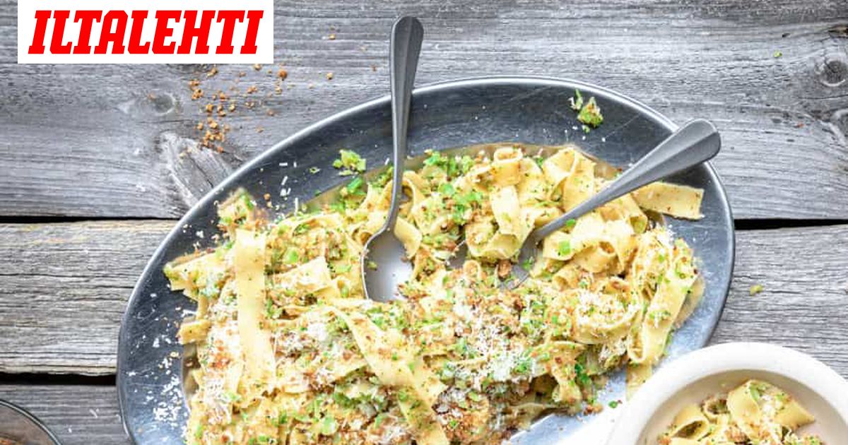 Helppo pasta parsakaalista