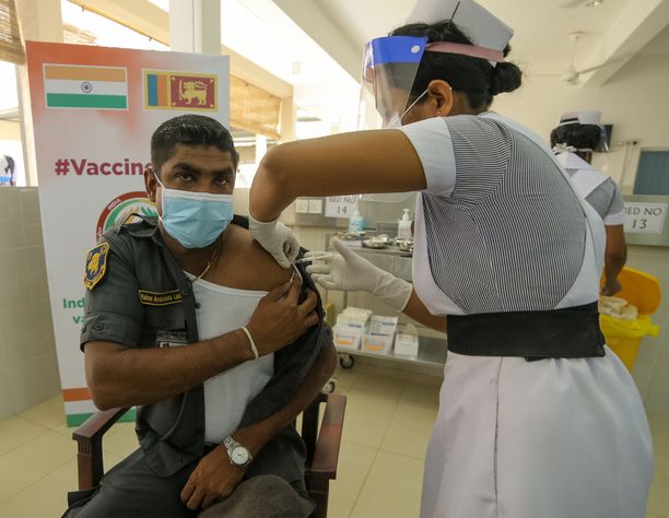 Astra Zenecan rokote on käytössä jo muun muassa Sri Lankassa. 
