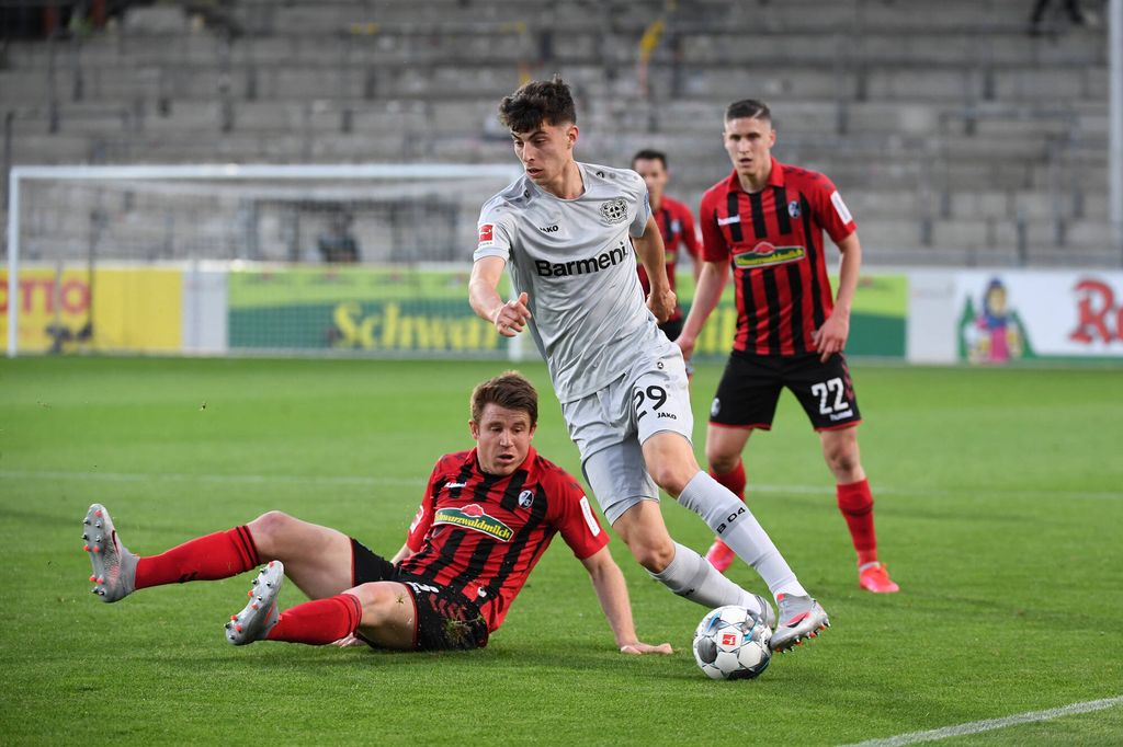 Leverkusen taistelee pääsystä Mestarien liigaan – maestro Kai Havertz pyöritti Freiburgia