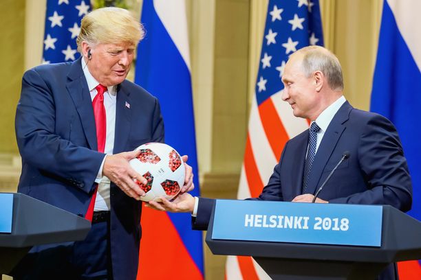 Trump ja Putin tapasivat viimeksi heinäkuun puolivälissä Helsingissä.