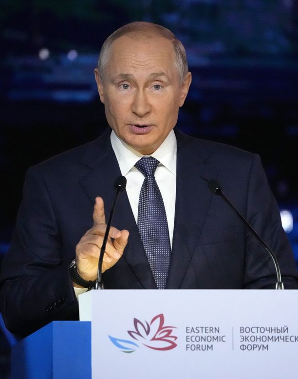 Presidentti Vladimir Putin on hallinnut Venäjää jo yli 20 vuotta. 