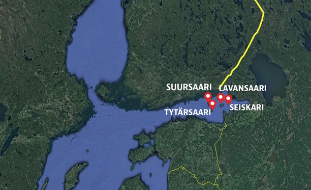 Satelliittikuvat paljastavat Venäjän toimet Suomenlahden suljetuilla  saarilla