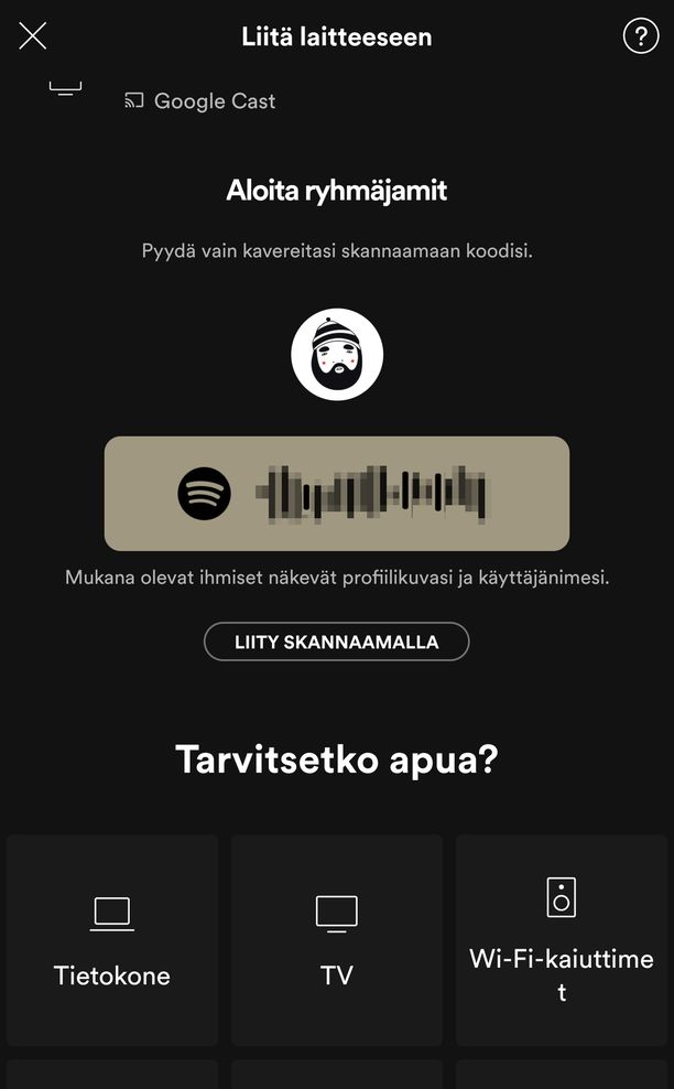 Spotify sai ryhmäjamit-tilan – bileiden pelastus