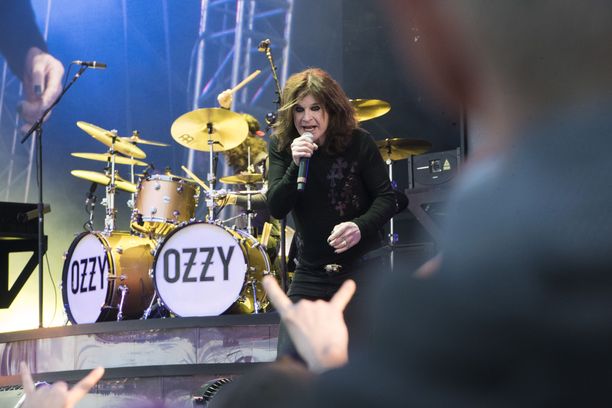 Ozzy Osbourne vuoden 2018 Rockfesteilla.