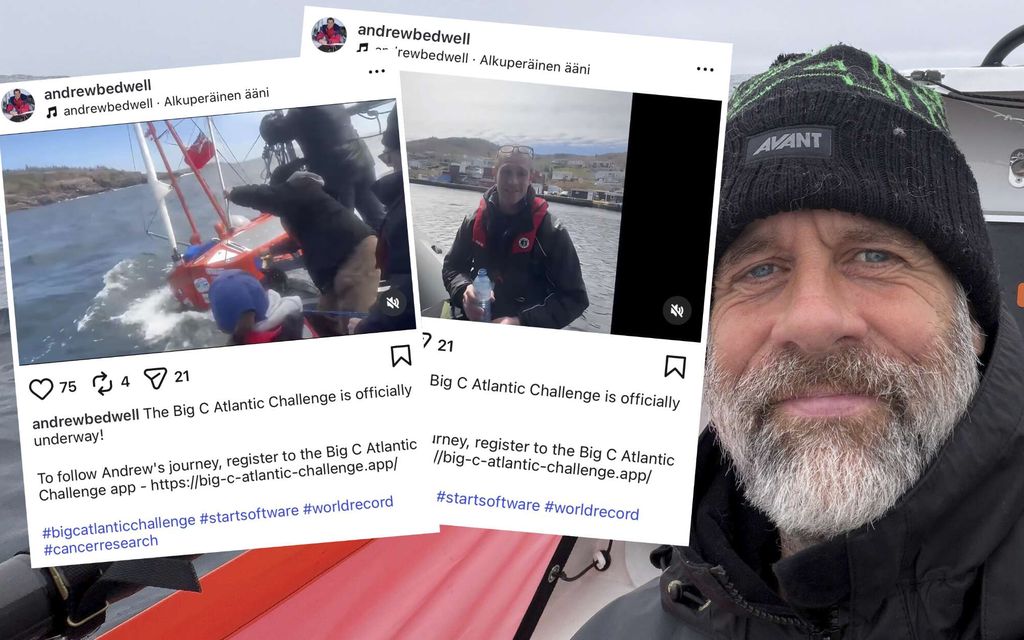 Andrew’lle, 52, kävi Atlantilla ”jarisaariot”